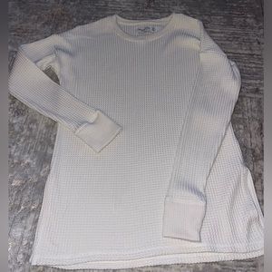 abercrombie and fitch waffle knit long sleeve